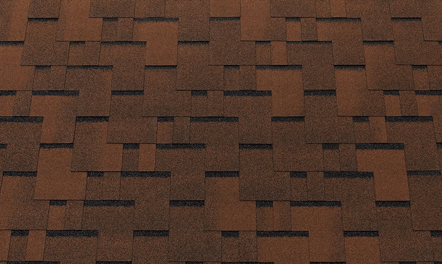 Гибкая черепица TEGOLA Футуро коричневый, 100*33,7 см