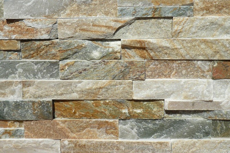 Натуральный облицовочный камень Sunset Gold 14F, Экостоун